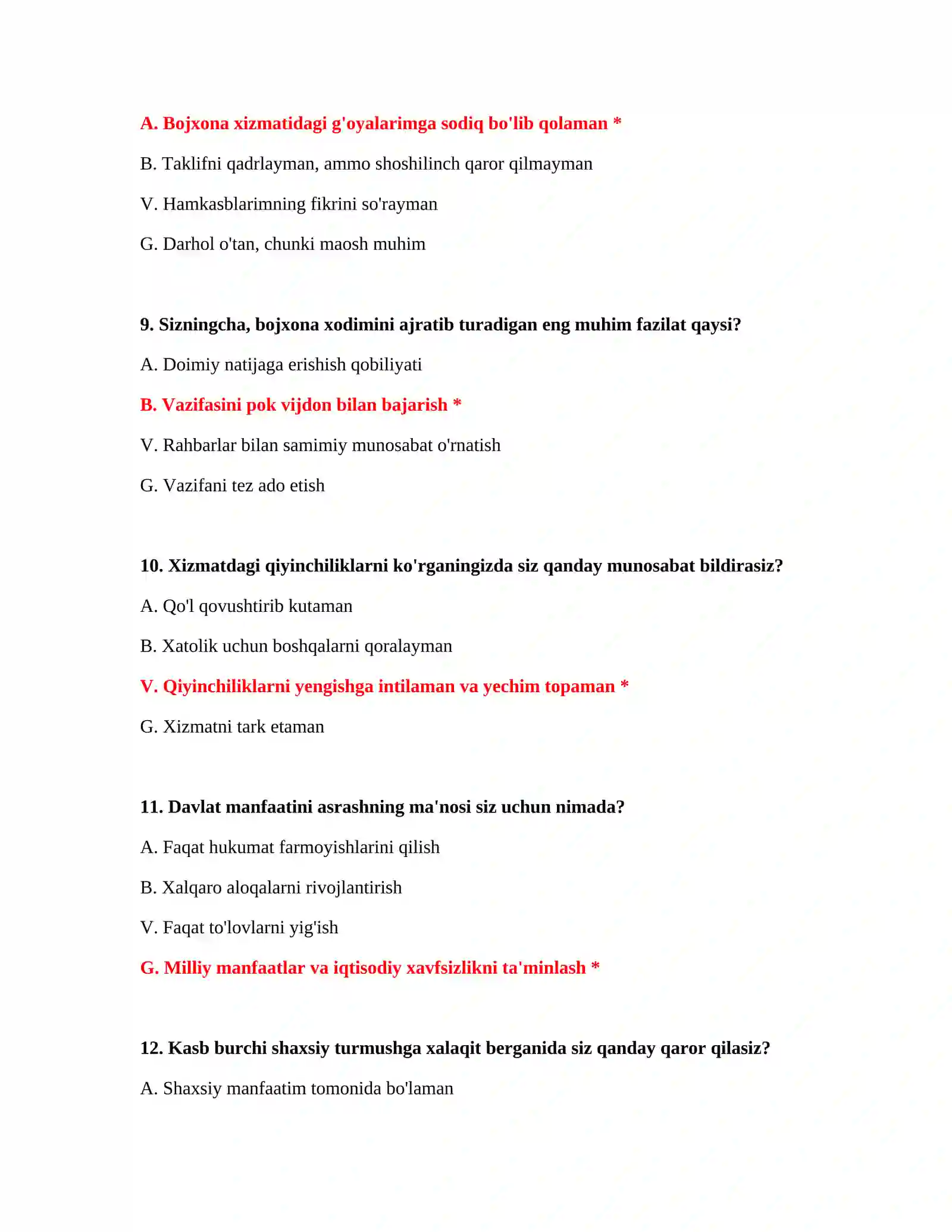 Bojxona mantiqiy test DOCX 4