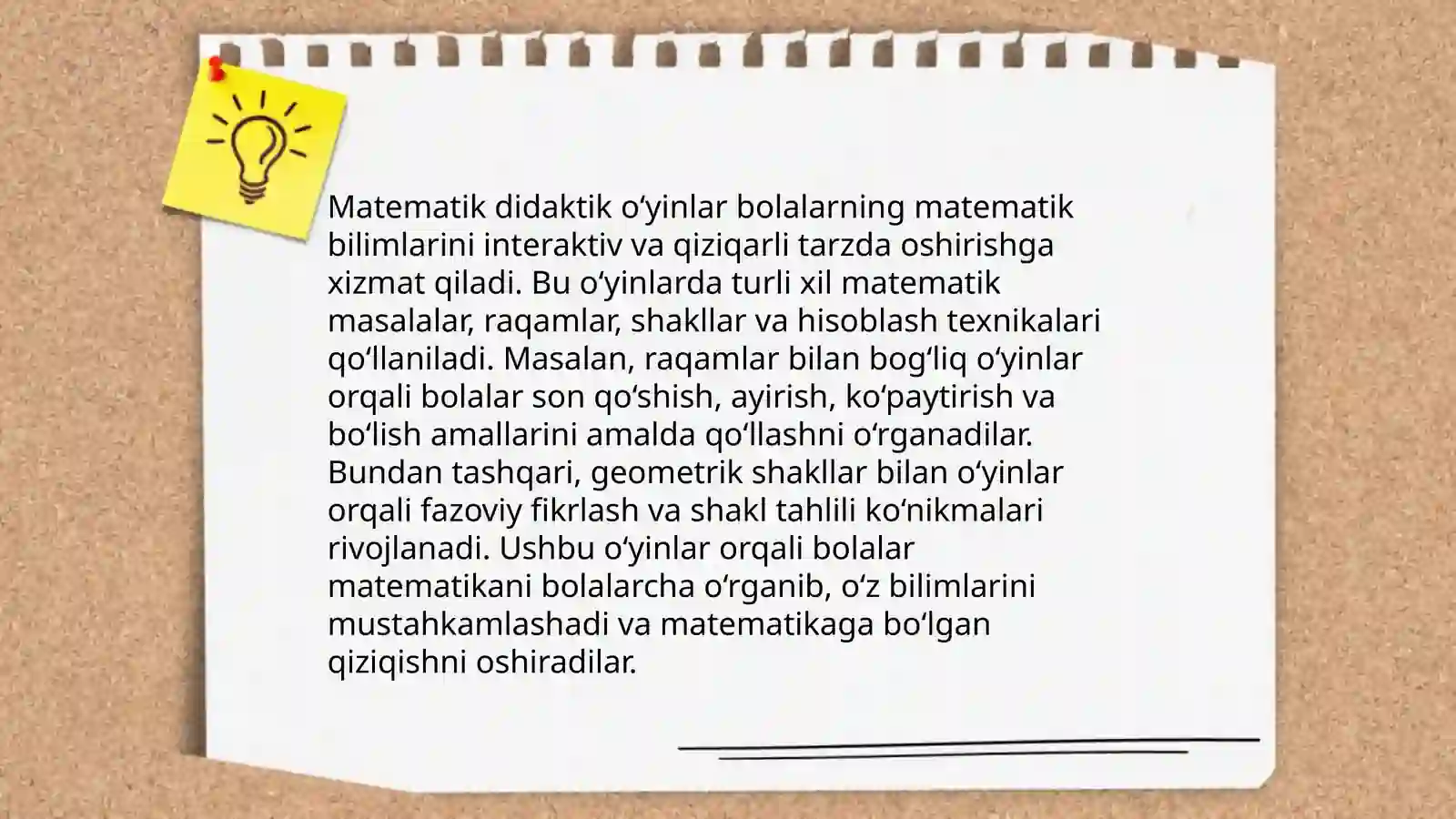 Didaktik o'yinlar 4