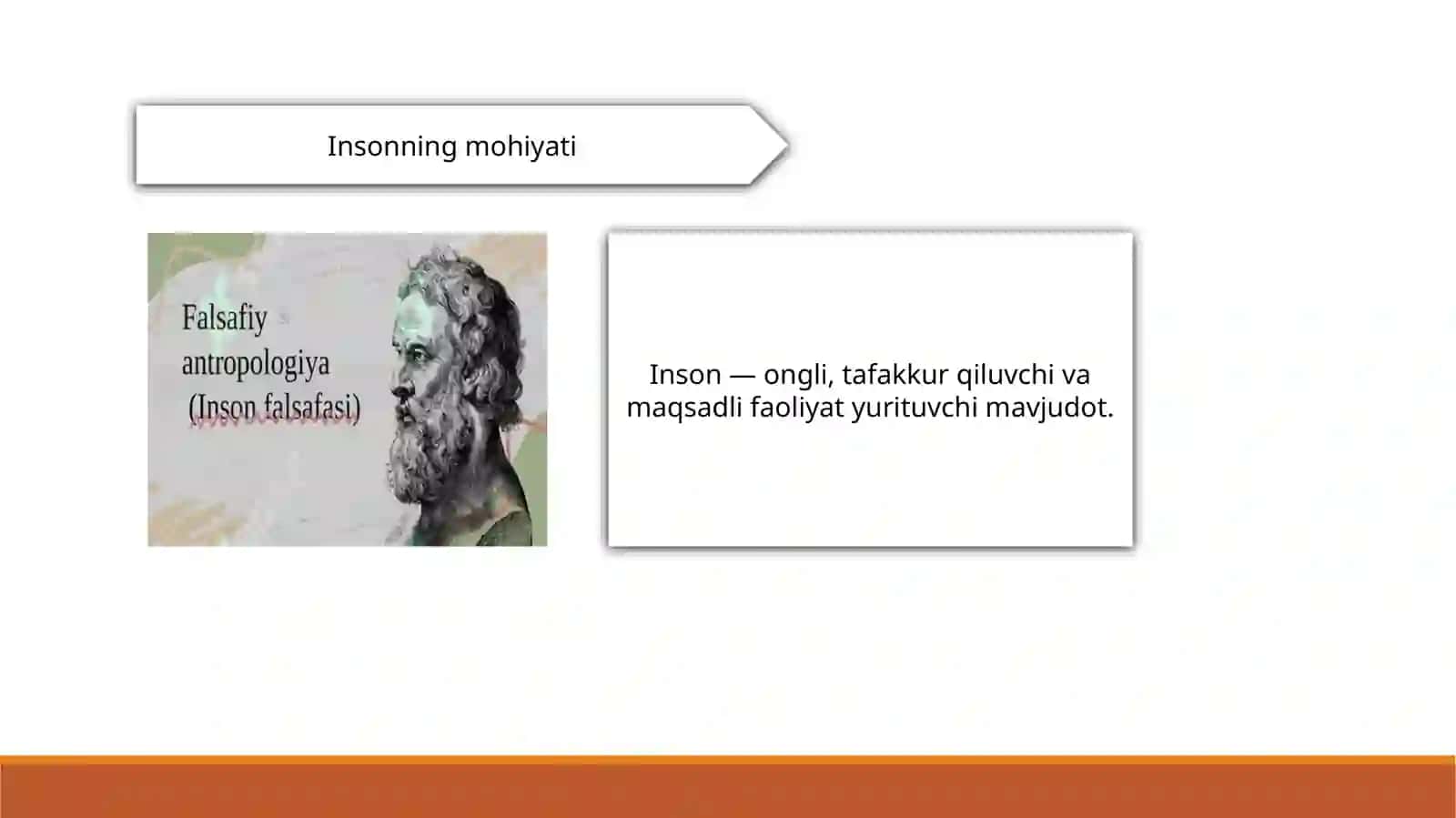 Inson falsafasi 4