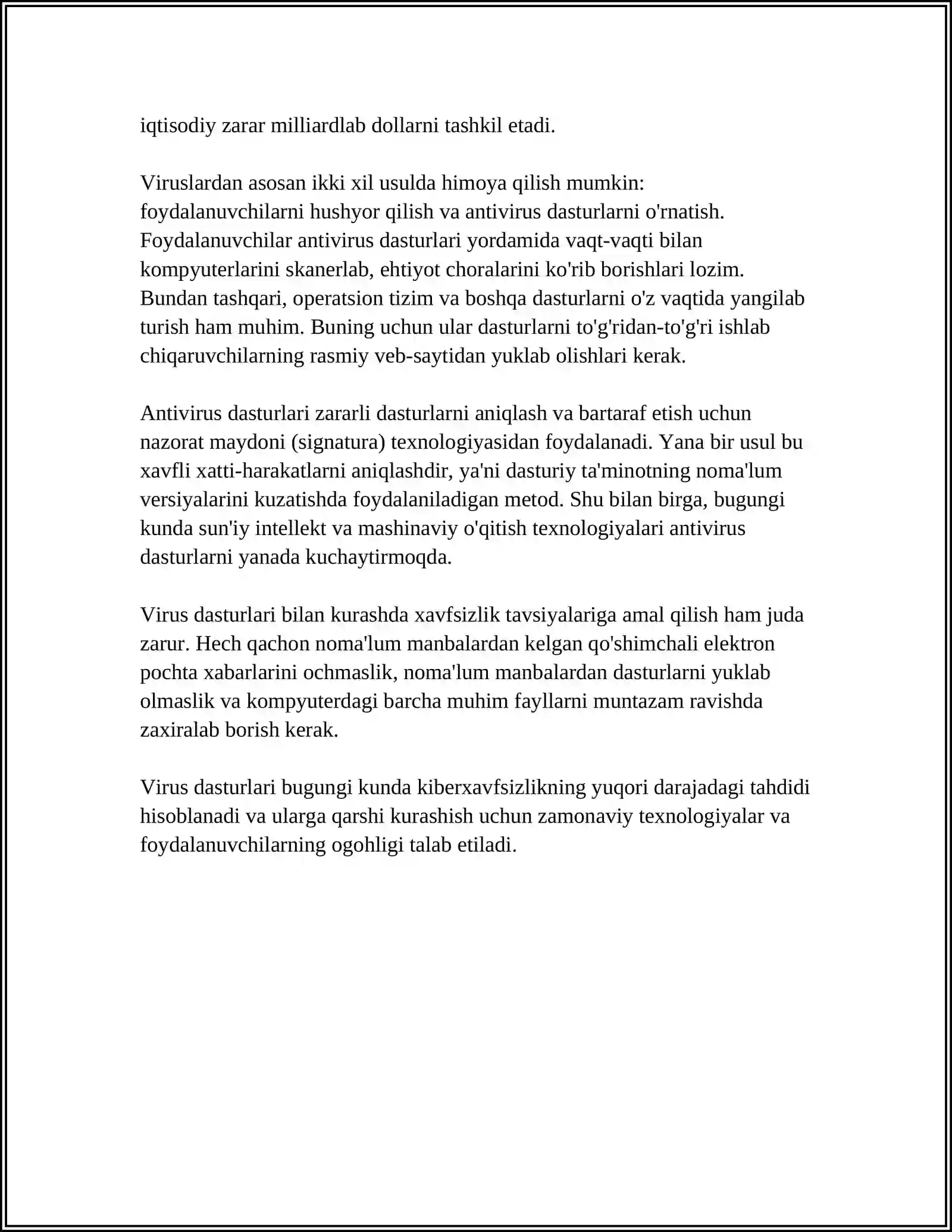 Virus dasturlari 4