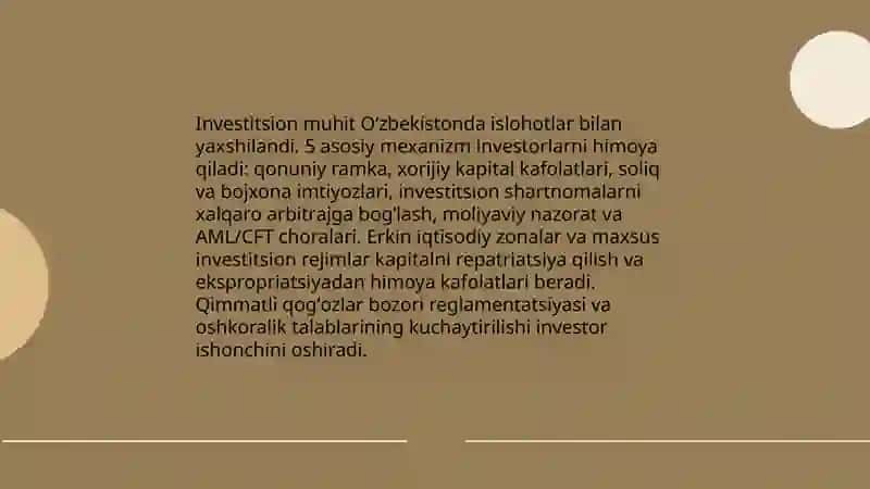 OʻZBEKISTON moliya bozori 4