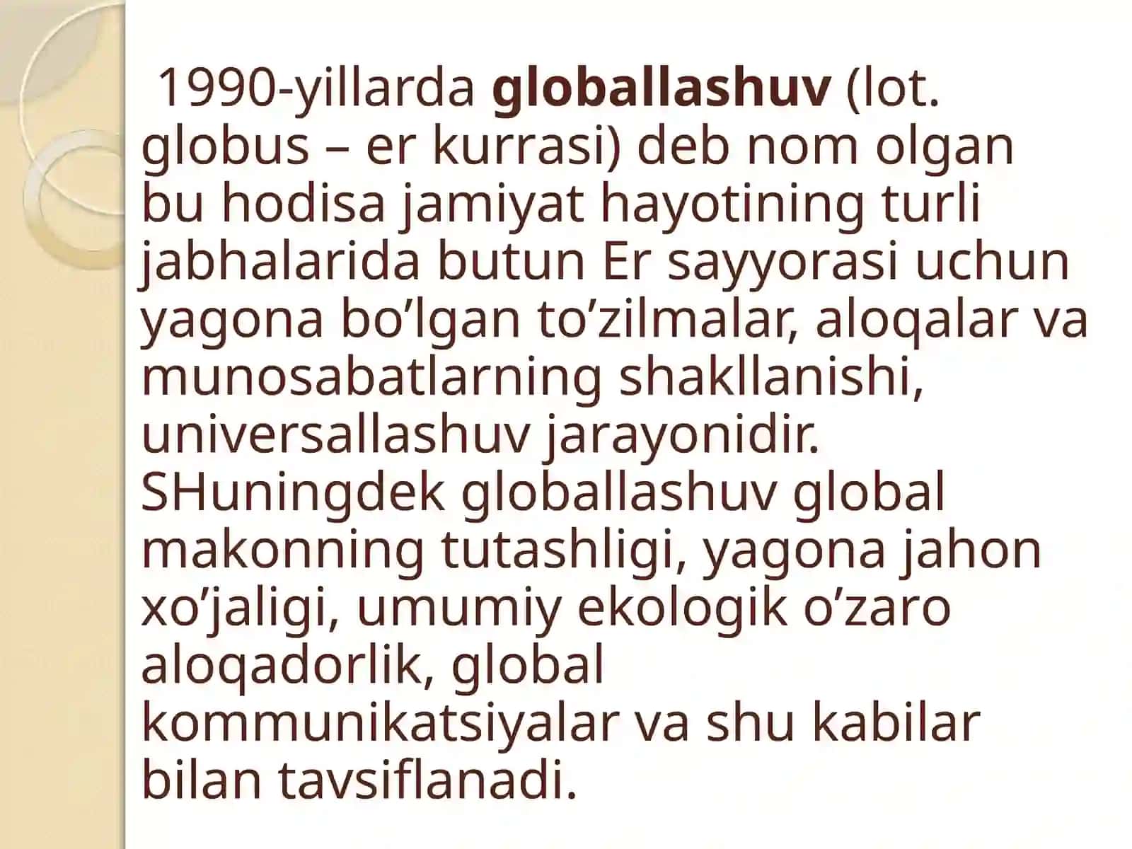 GLOBAL JARAYONLAR VA BARQAROR TARAQQIYOT FALSAFASI 4