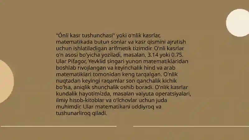 Ratsional sonlar 4