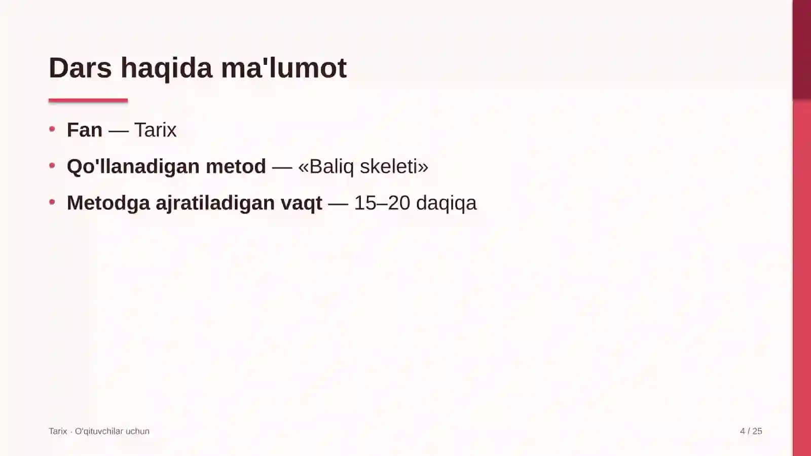 tarix darslarida baliq skeleti metodidan foydalanish 7597 4