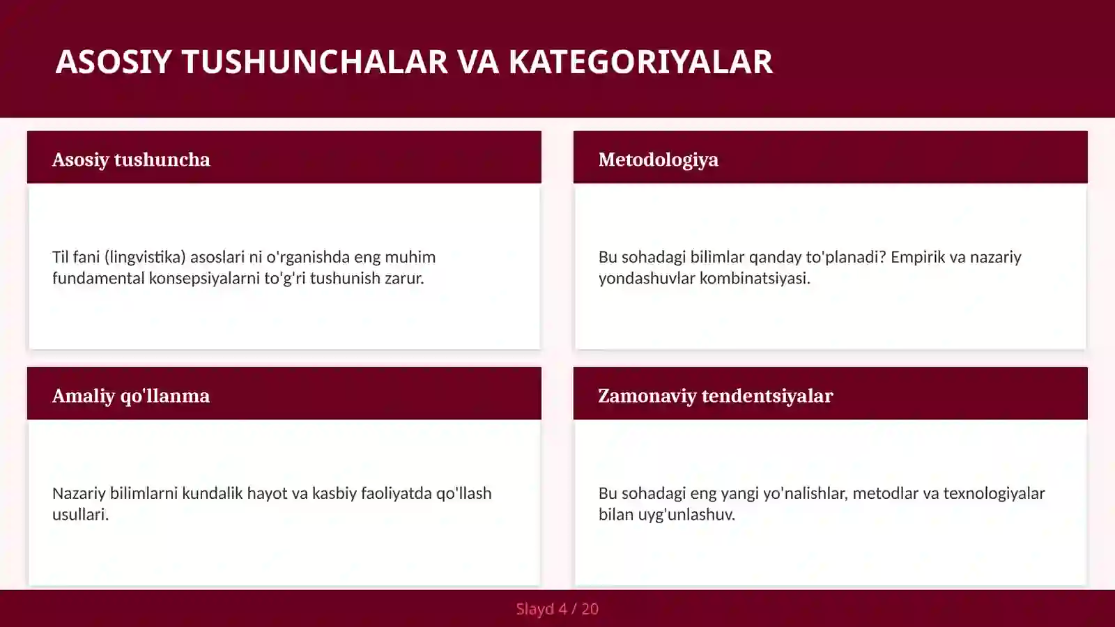 Til Fani (Lingvistika) Asoslari 4