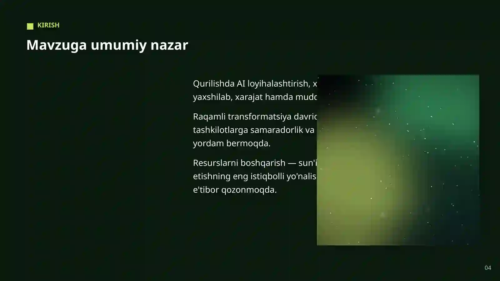 Qurilishda AI 4