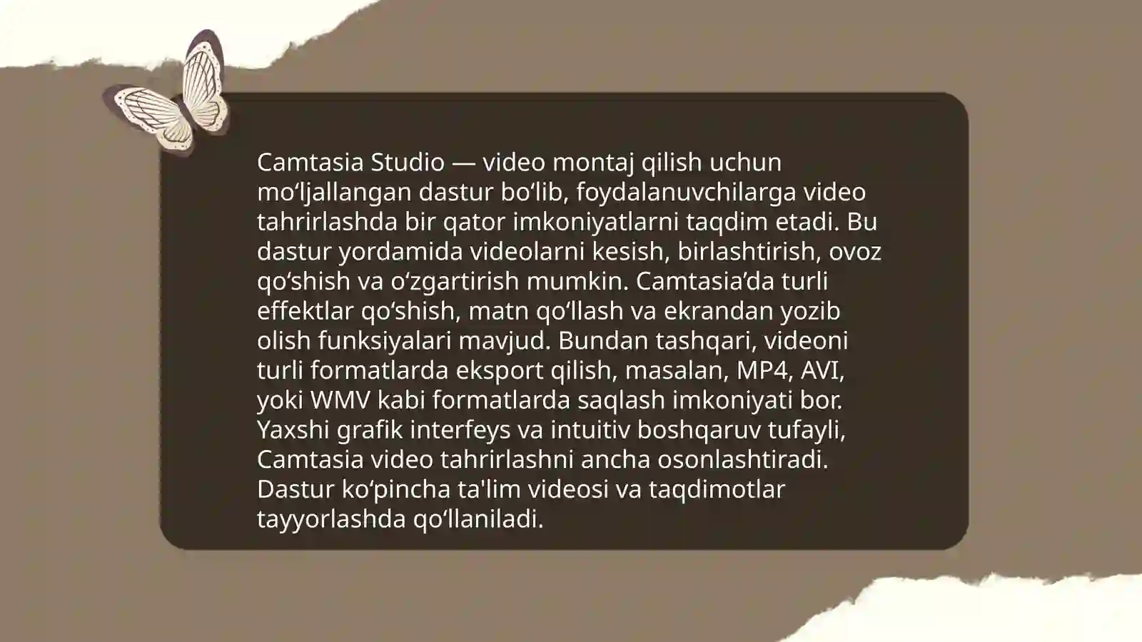 Camtasia Studio 4