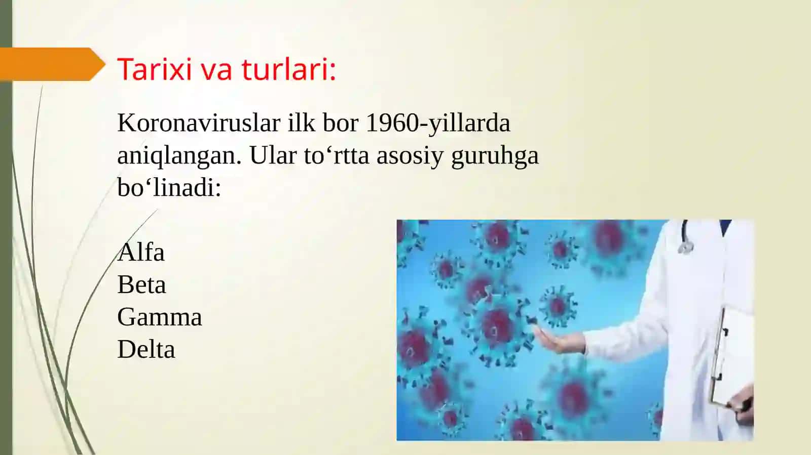Koronaviruslar va ularning hozigika muammolari 4