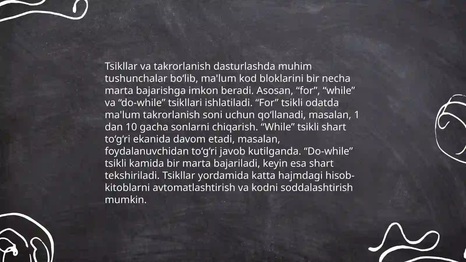 Oddiy arifmetik amallar 4