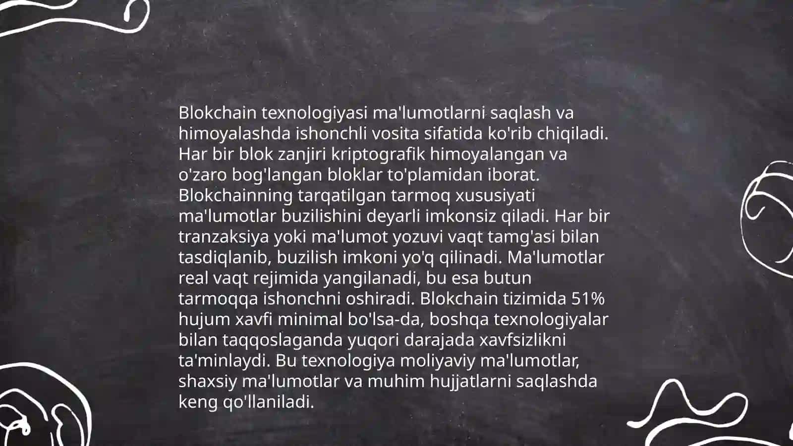 Taʼlim sohasida blokchain texnologiyalaridan foydalanish 4