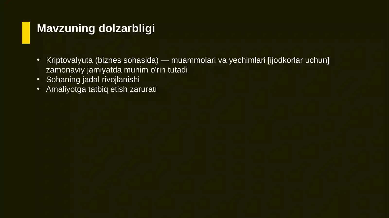 Kriptovalyuta (biznes sohasida) — muammolari va yechimlari [ijodkorlar uchun] 4