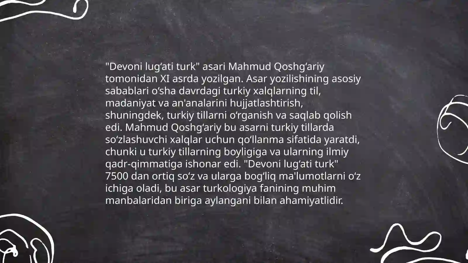Mahmud Qoshg'ariy "Devoni lug'ati turk" 4