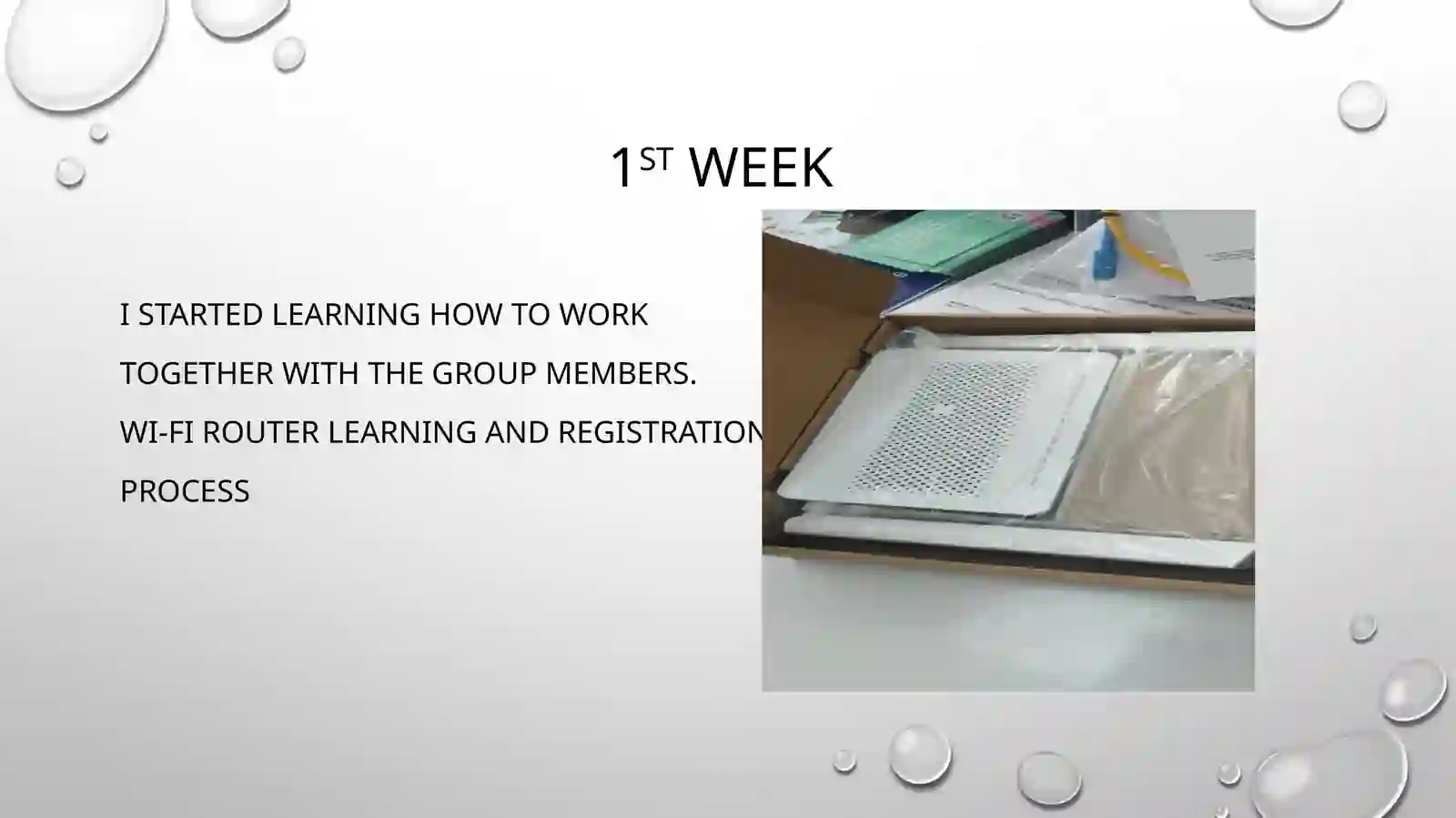 Internship slide 4