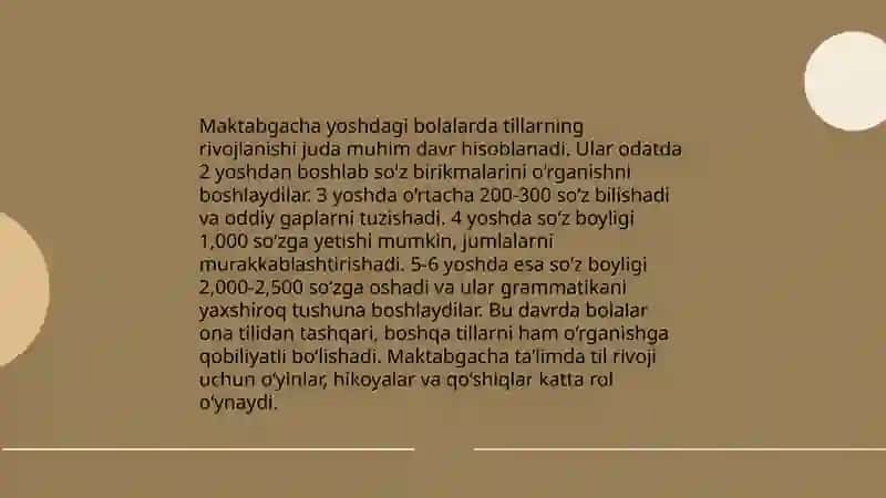 Maktabgacha yoshdagi nutqida kamchiligi bo'lgan bolaning ruhiy jarayonlari xususiyatlari 4