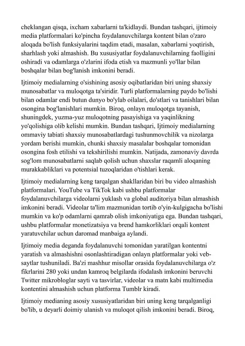 IJTIMOIY MEDIA SHAKLLARI 4