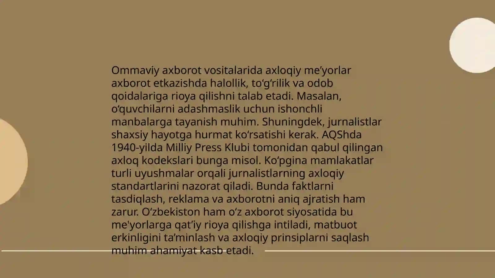 Axborot tarqatishda shaffoflik 4