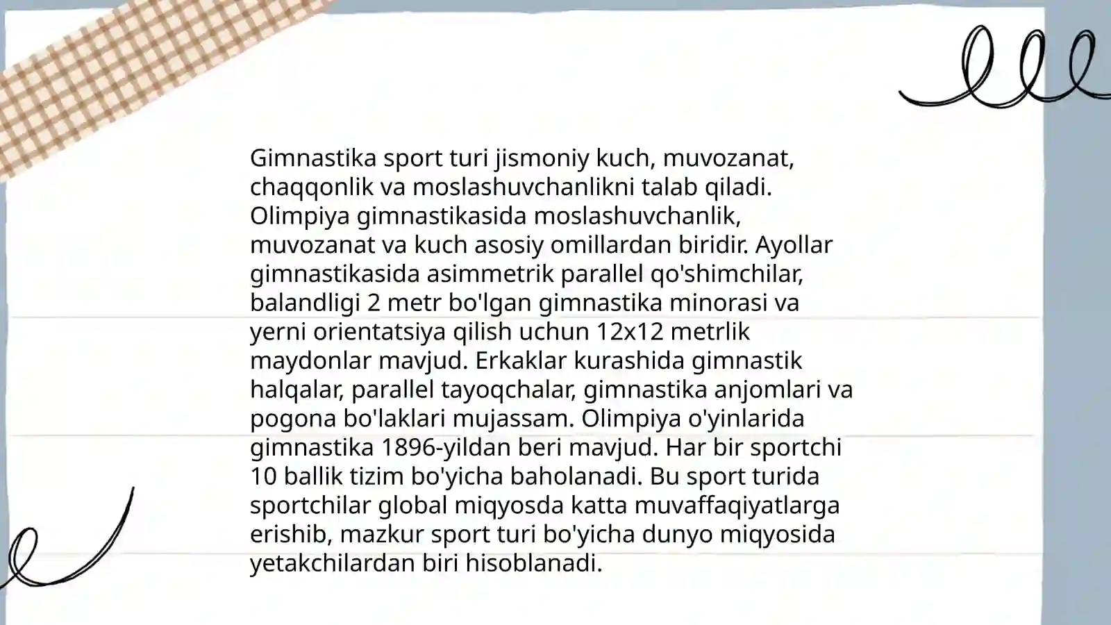 Gimnastika tarixi 4