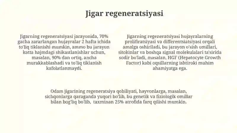 Toʻqimalarning fiziologik va reparativ regenaratsiyasi 4