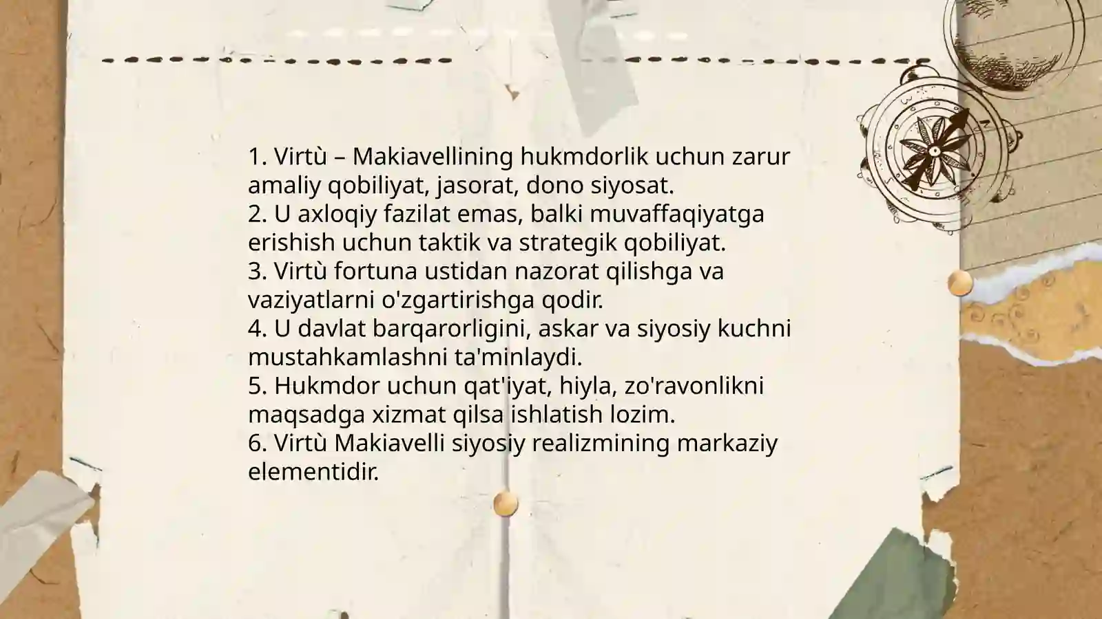 Makiavellining "Hukmdor" asari 4