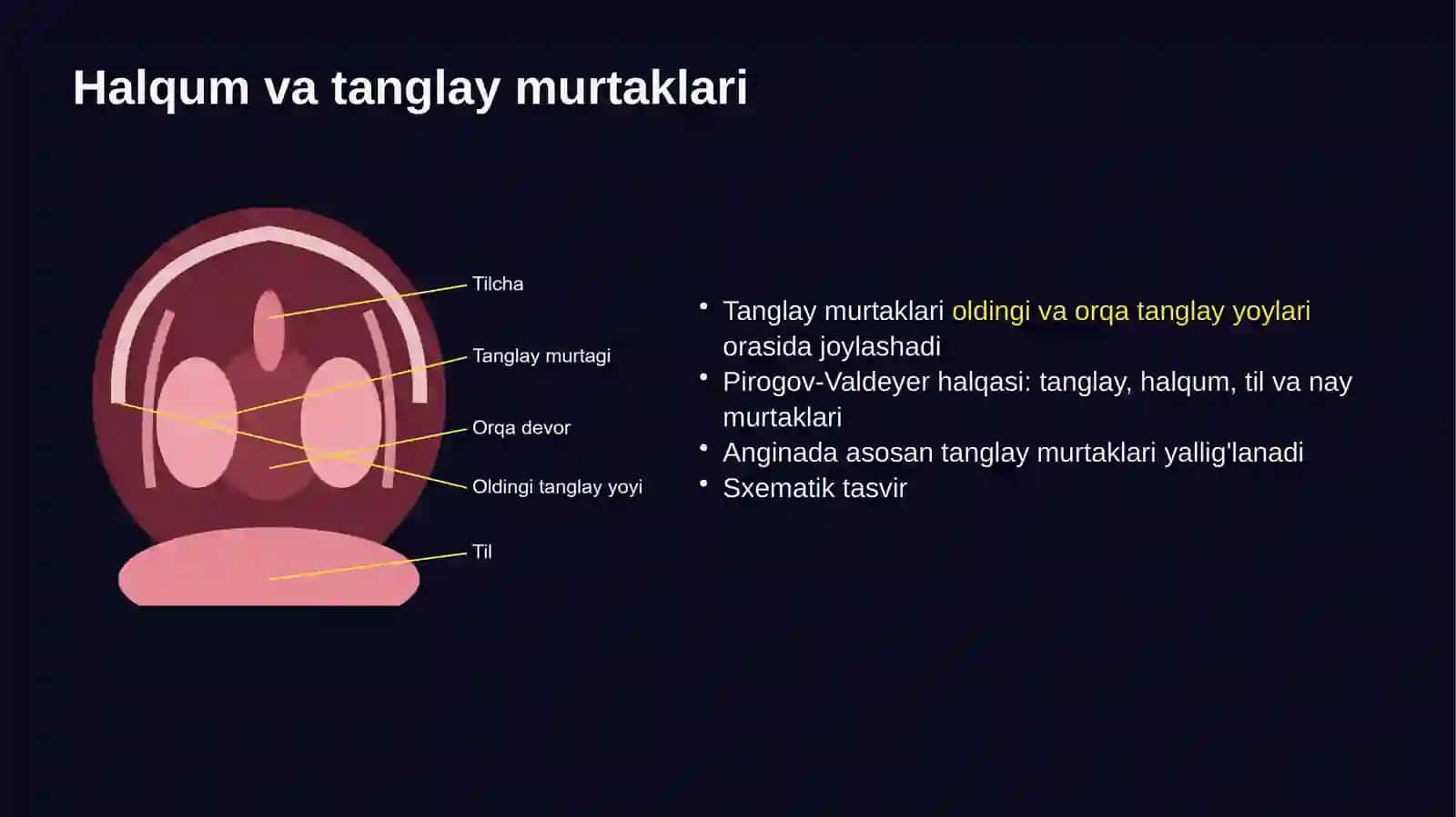 HAR XIL ETIOLOGIYALI ANGINALAR, Mikozli anginalar, qon kasalliklarida angina, Dyuge anginasi 4