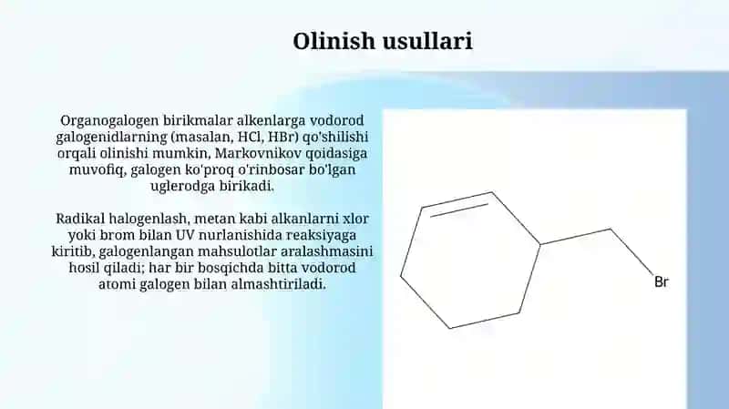 Organohalogen birikmalar 4