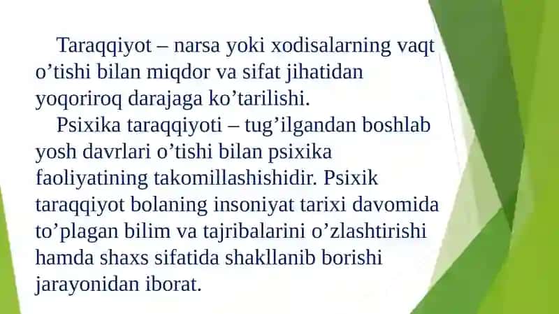 Bolalar psixologiyasi fanining predmeti va metodlari 4