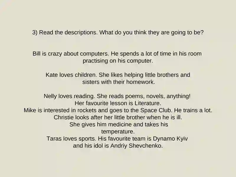 Jobs and Professions 4