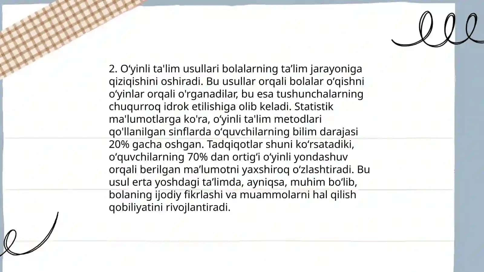Ona tili darslarida talimiy oʻyinlarni tashkil etish 4