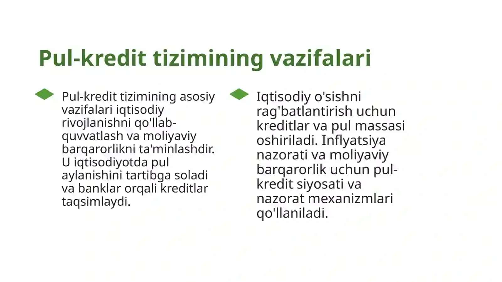Pul kredit tizimi 4