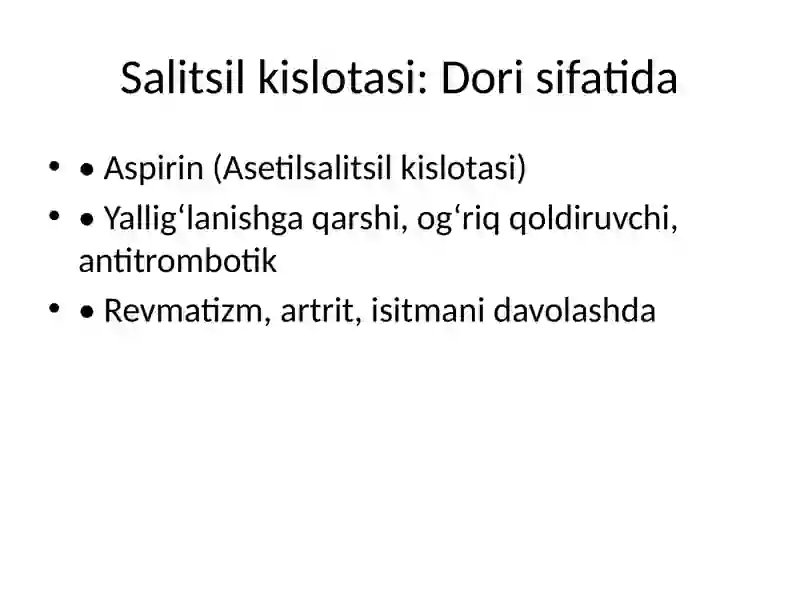 Benzolning geterofunksional birikmalari 4