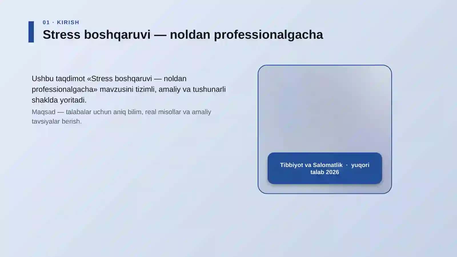 Stress boshqaruvi — noldan professionalgacha 4