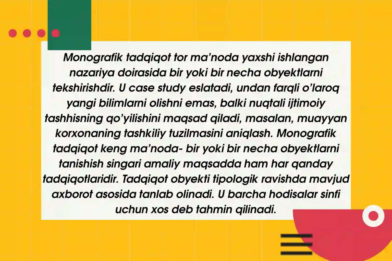 Sotsiologik tadqiqot usullarining qisqacha xususiyatlari 4