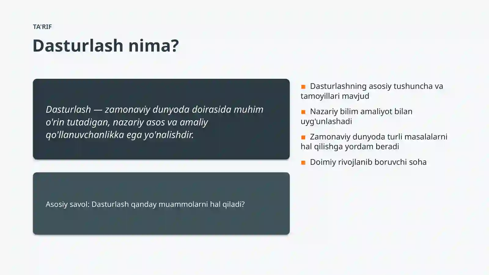 ZAMONAVIY DUNYODA • #157505 4