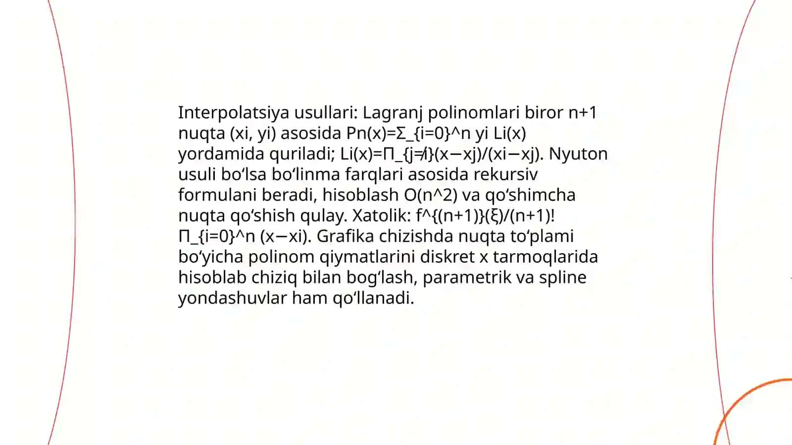 Amaliy dasturlar muhandislik masalalarini yechish va grafiklarini qurish Hisob-grafik-ishi-3 4