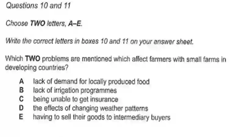 Multiple Choice Questions in Reading 4