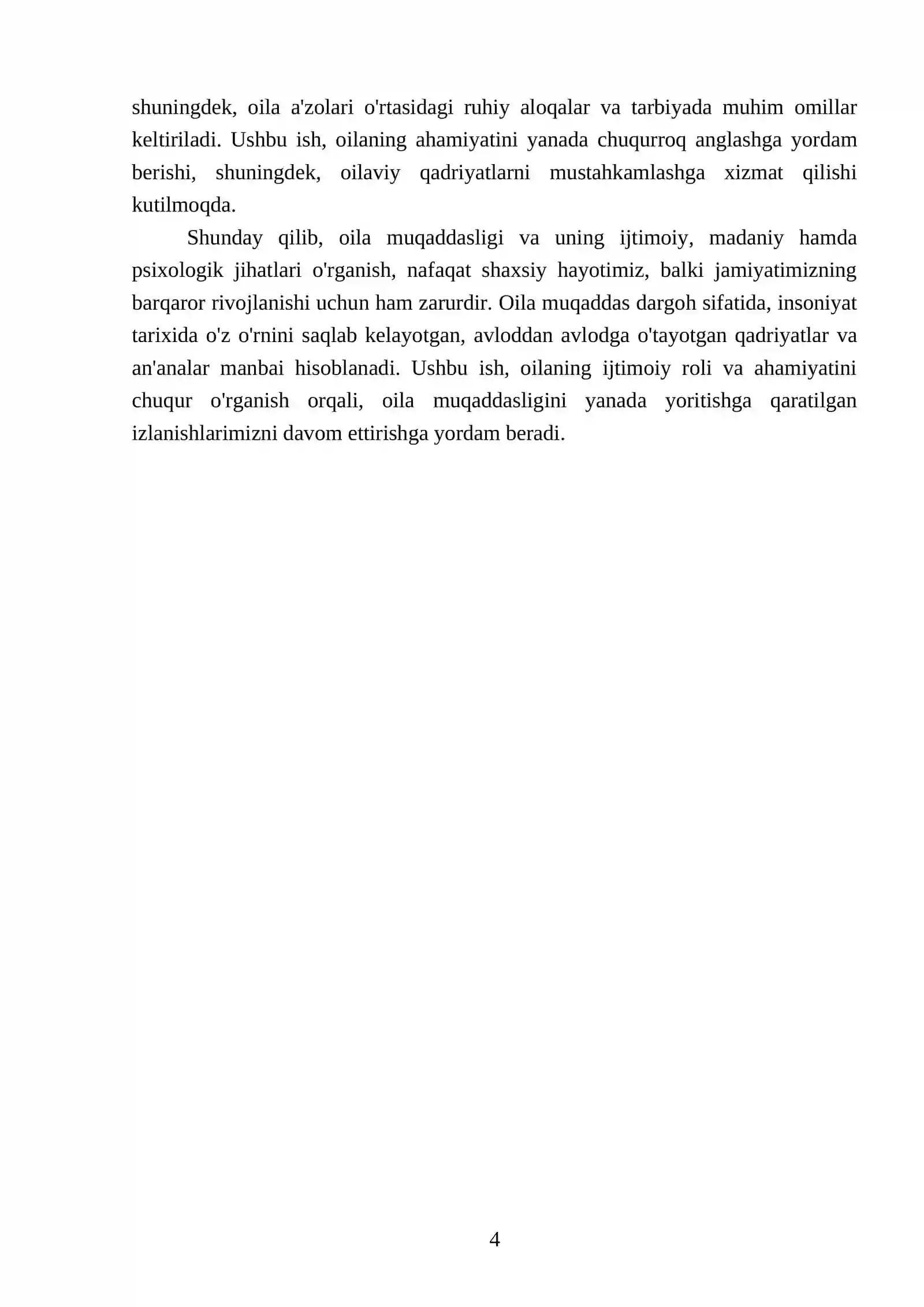 Oila muqaddas dargoh 4