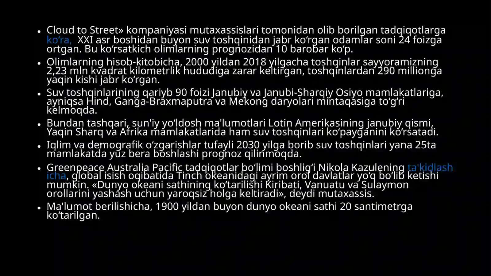 Iqlimo’zgarishigasababbo’ladiganissiqxonagazlarinio’rganish 4