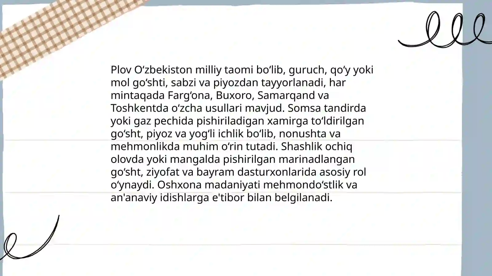 O’zbekiston madaniyati 4