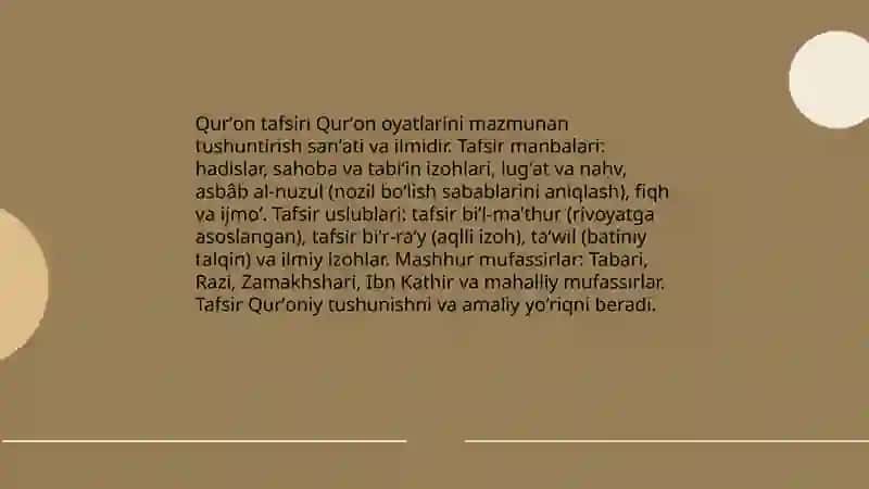 Islom ta’limotining manbalari 4