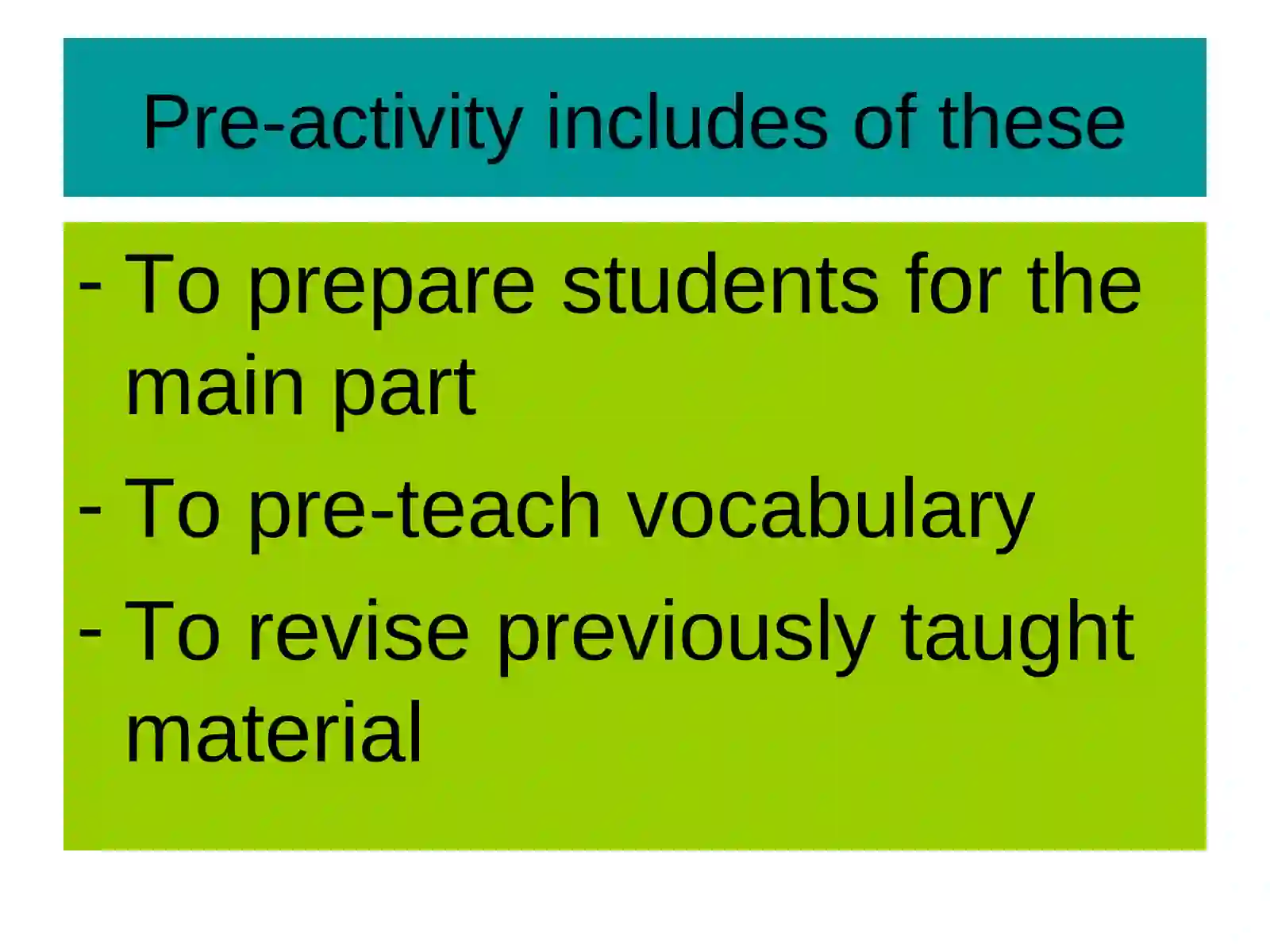 Lesson planning 4