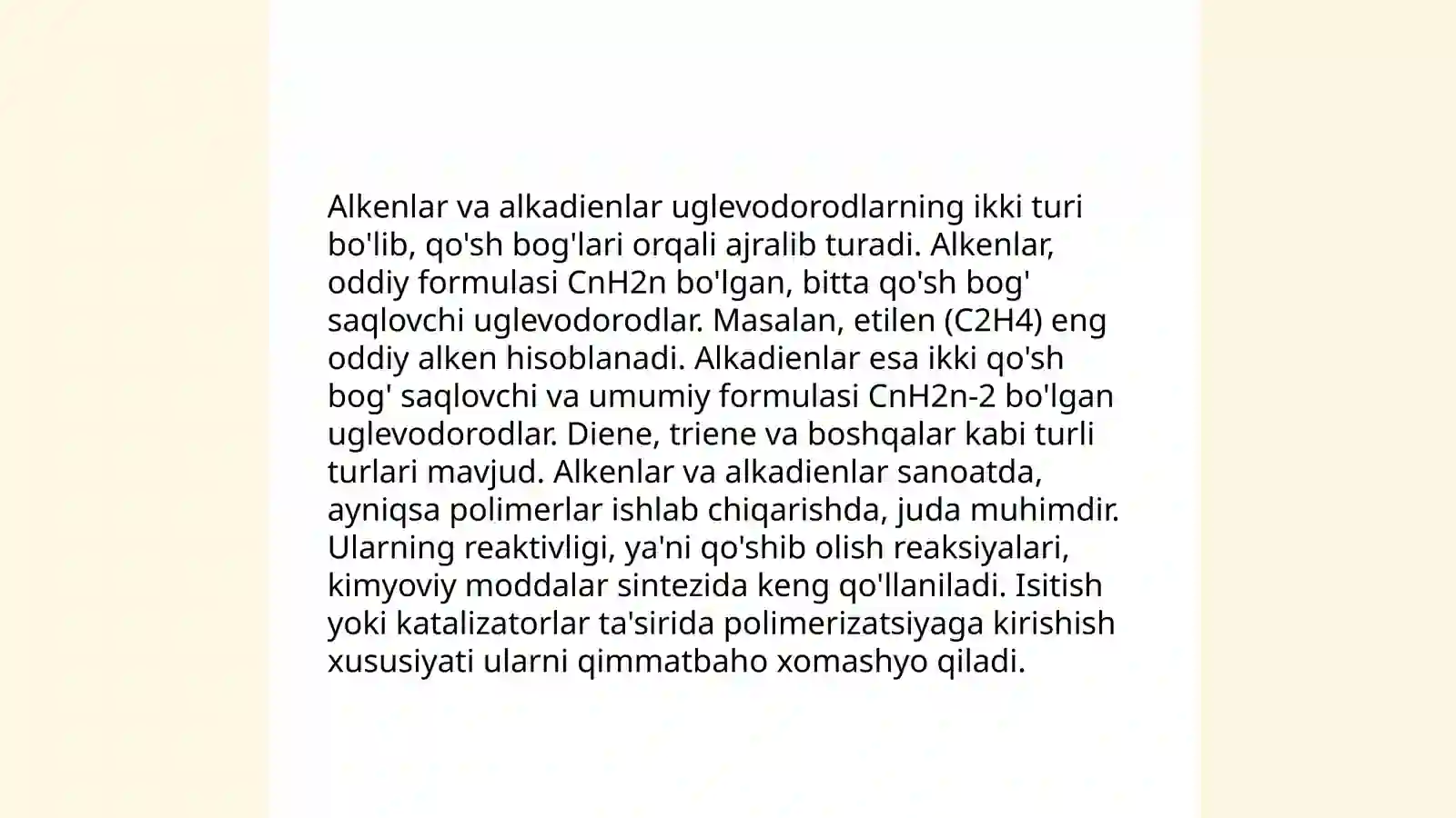 Tòyinmagan Uglevodorodlar 4