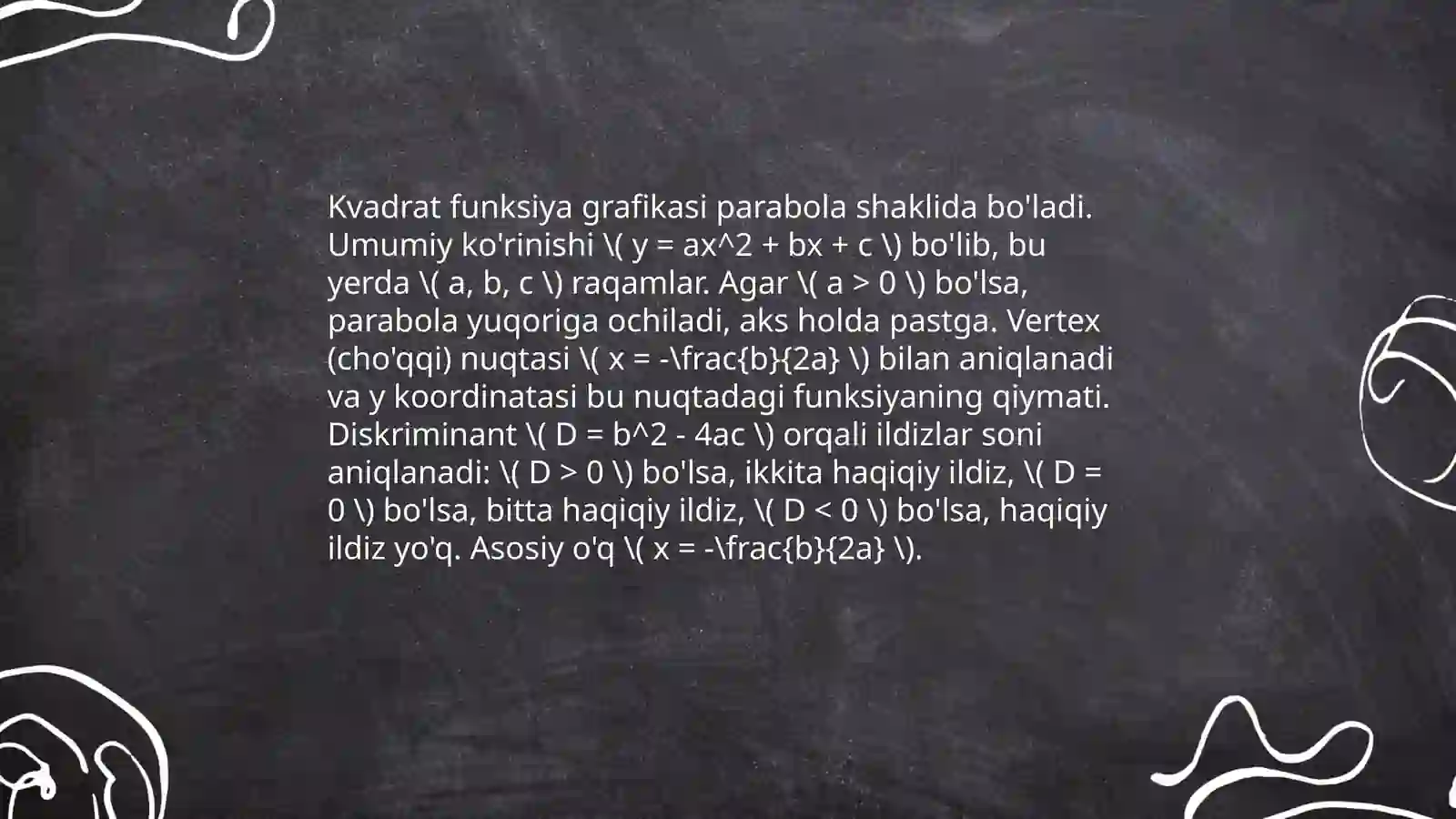 Kvadrat funksiya 4