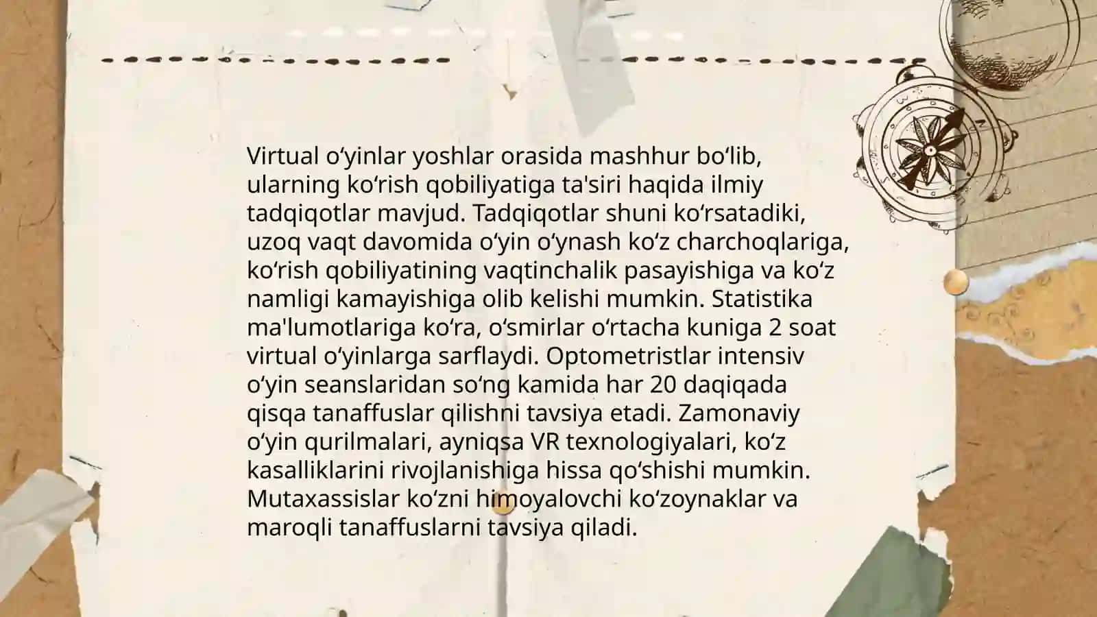 Virtual o‘yinlarning asoratlari 4