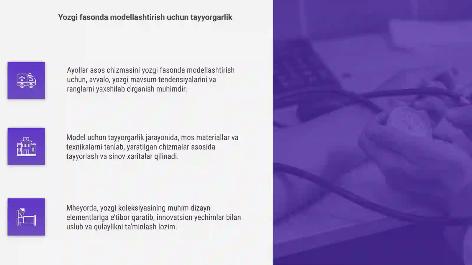 Ayollar asos chizmasini yozgi fasonda modellashtirish 4
