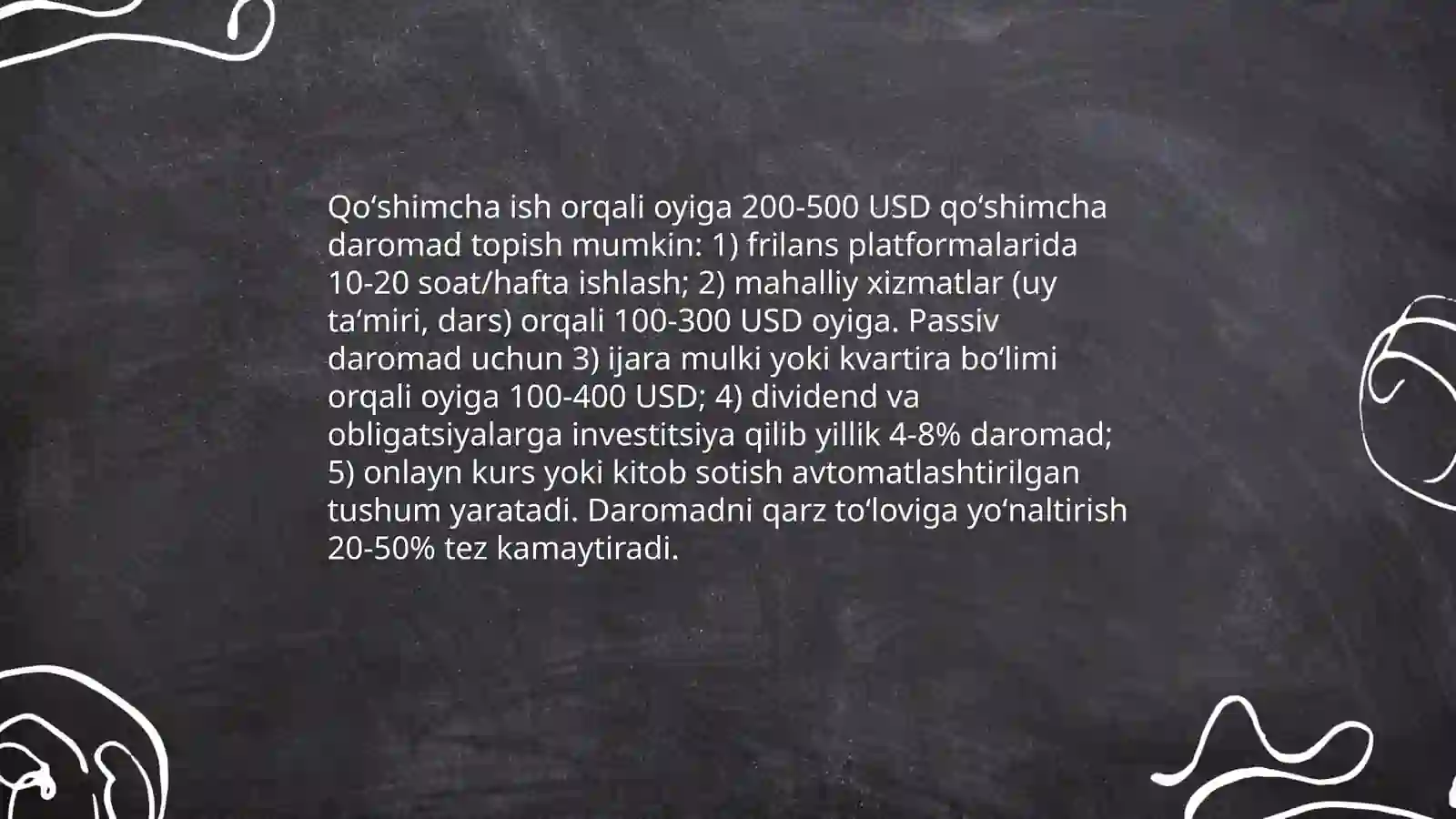Byudjet tuzish va xarajatlarni nazorat qilish 4