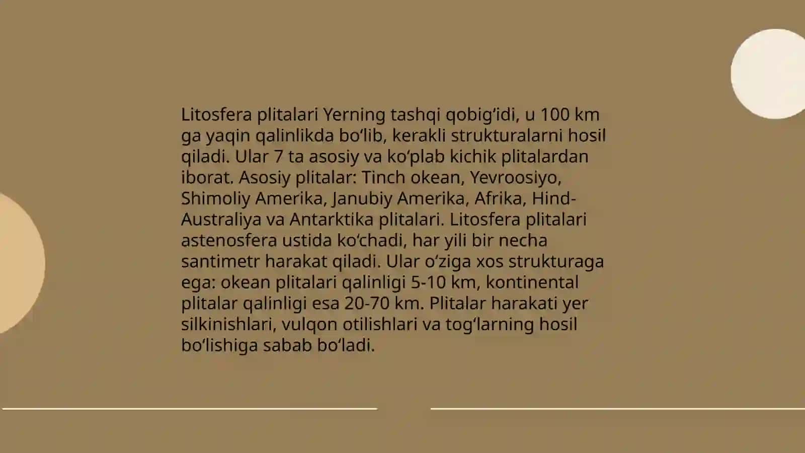 Materiklar tektonikasi va òrganilish tarixi 4