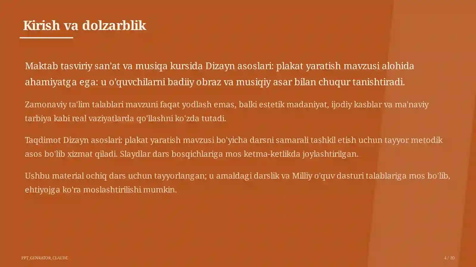 Dizayn asoslari: plakat yaratish (7-sinf) 4