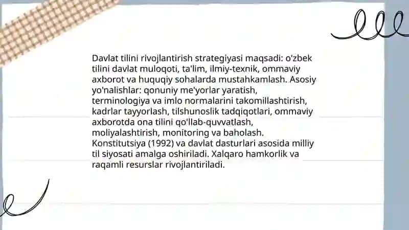 O'zbek tili-davlat tili 4