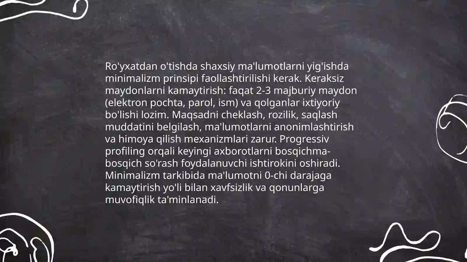 Internet tarmogʼida foydalanuvchilar registratsiyasi 4