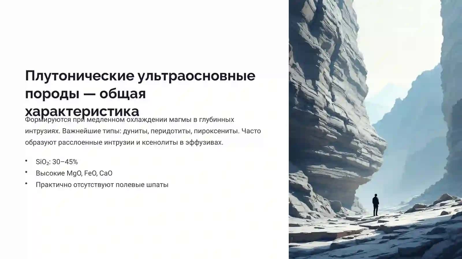Плутонические ультраосновные породы 4